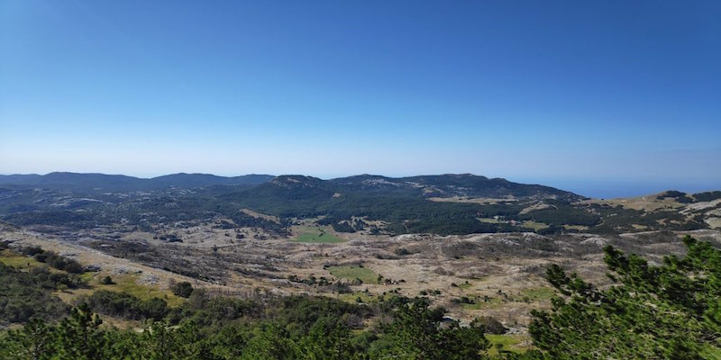 Landscape of National Park of Lovćen