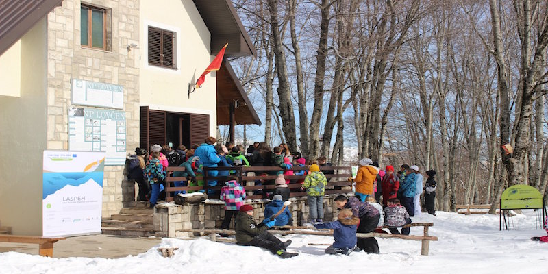 National Park Lovćen: the experts meet the pupils