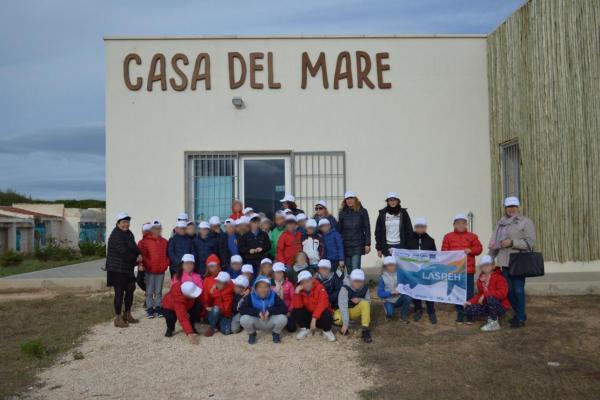 Autumn meetings with children in the Park of Coastal Dunes