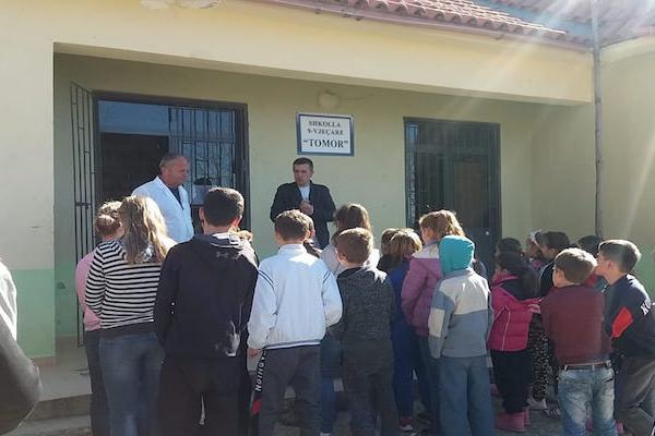 National Park Tomorri Mountain: 2nd meeting with pupils