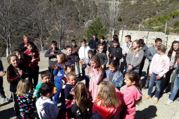 National Park Tomorri Mountain: 2nd meeting with pupils