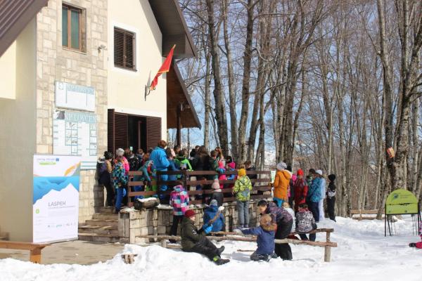 National Park Lovcen: awareness campaign with pupils
