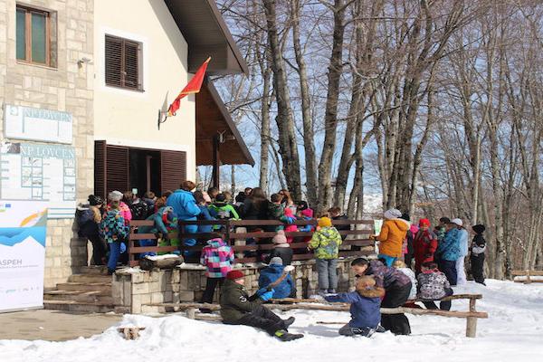 National Park Lovcen: awareness campaign with pupils