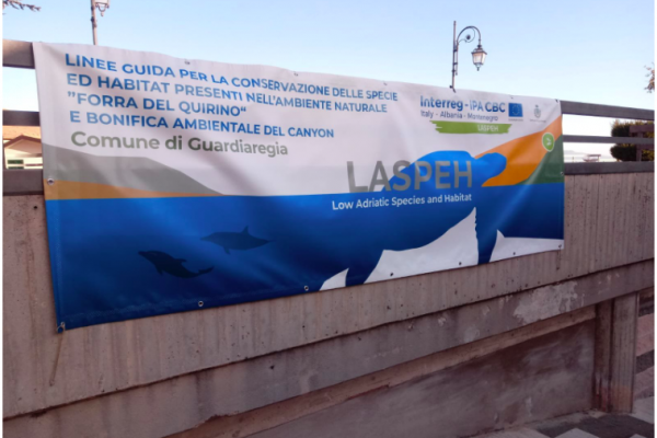 Press Conference in Guardiaregia for the end of reclamation works