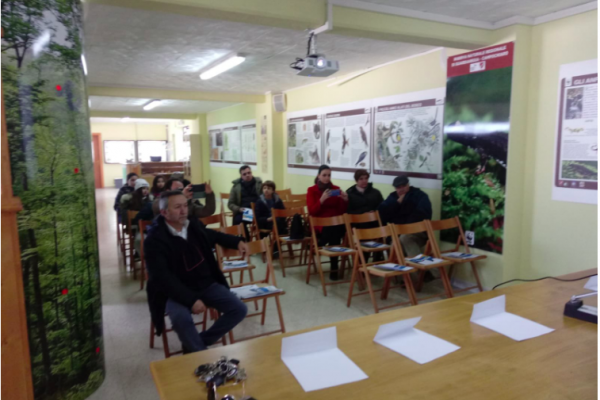 Press Conference in Guardiaregia for the end of reclamation works