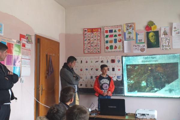 National Park "Tomorri Mountain": 3rd meeting with pupils